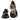 Pantofi dama cu platforma Pass Coll 60001 Black