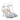 EPICA Sandale stiletto X8708 albastru pastel
