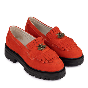Pantofi damă casual CLARISA RED