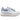 Pantofi damă sport din piele ELIZA 232806 White-BLUE