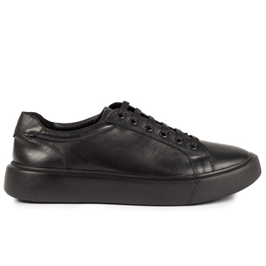 Pantofi bărbați sport din piele naturală 1312 Black