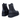 Ghete Damă Negre din Piele Naturală 2709021 box
