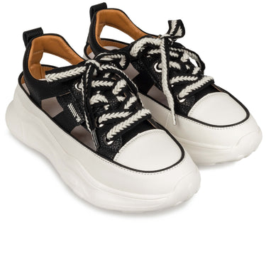 Pantofi damă sport din piele naturală FORMAZIONE 208 Black