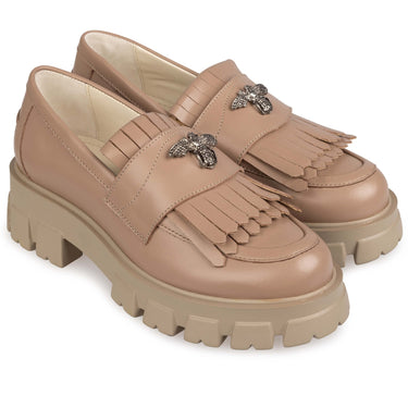 Pantofi damă din piele naturală Betina One 405 Taupe