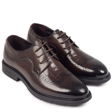 Pantofi eleganți bărbați CARIBU 7FSN30009A BROWN
