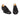 Pantofi eleganți bărbați, piele naturală 030 Black