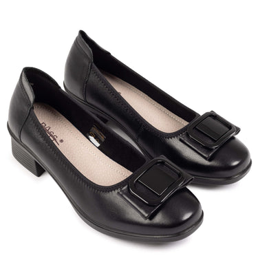 Pantofi damă din piele naturală Pass Collection X400010A Black