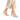 Pantofi stiletto damă 05 NUDE  – piele naturală, toc 7 cm