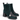 Botine damă EPICA S605 GREEN din piele naturală premium, toc 7,5 cm