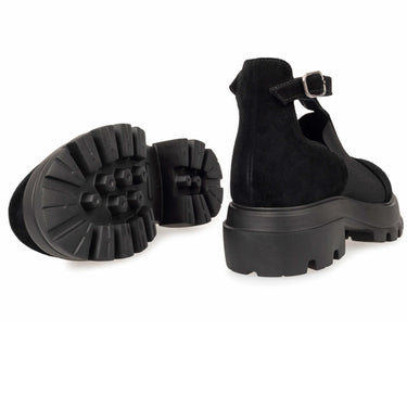 Pantofi casual damă din piele 038 Black
