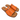Saboti dama piele naturala X460016 orange - Cardori