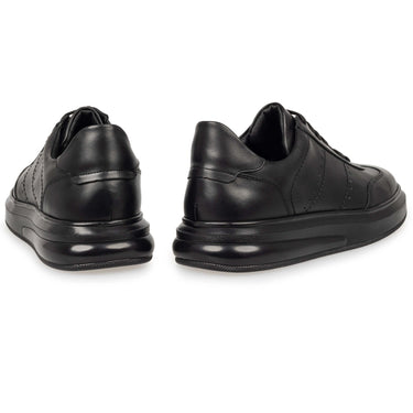 Pantofi sport bărbați piele naturală 161 Black