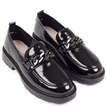 Pantofi damă din piele naturală Pass Collection X400008A Black