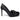 Pantofi stiletto 178 din piele naturala neagra - Cardori