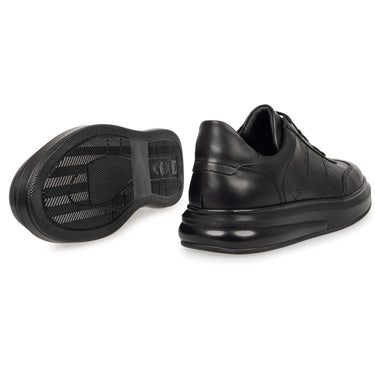 Pantofi sport bărbați piele naturală 161 Black
