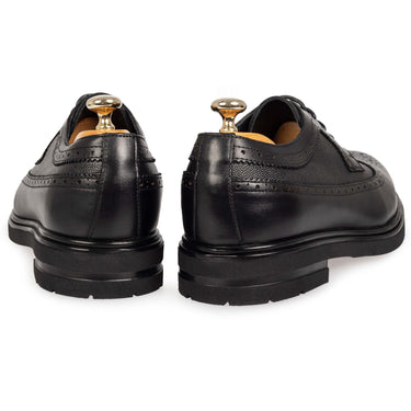 Pantofi bărbați din piele naturală 348 Black