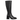 Cizme damă EPICA DL90016 BLACK din piele naturală, toc gros 7 cm, elegante