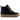 Ghete damă din piele, design urban, talpă groasă FMZ 98883 Negru