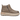 Ghete Bărbați F02 Taupe/Khaki din Piele Naturală, Îmblănite, cu Fermoar și Talpă Ușoară - Cardori