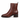 Botine Damă R.M.8155 Maro din Piele Naturală BOX – Elegante, cu Fermoar și Toc Gros de 4,5 cm - Cardori