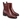 Botine Damă R.M.8155 Maro din Piele Naturală BOX – Elegante, cu Fermoar și Toc Gros de 4,5 cm - Cardori