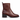 Botine Damă R.M.8155 Maro din Piele Naturală BOX – Elegante, cu Fermoar și Toc Gros de 4,5 cm - Cardori