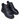 Ghete Bărbați Otter din Piele Naturală E690014 – Negru cu Fermoar Lateral