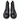 Ghete Bărbătești Tip Brogue Johan Negre MX133 – Piele Naturală