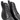 Ghete Bărbătești Tip Brogue Johan Negre MX133 – Piele Naturală
