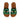 Papuci/Saboti dama piele naturala X440016F Green