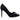 Pantofi Stiletto Dama Piele Întoarsă | Fundă cu Cristale | 178 Black CARDORI