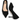 Pantofi Eleganți Damă Fiore Fino 272602 NG VEL din Piele Naturală Întoarsă – Negru, Toc 5 cm
