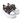 Pantofi Sport Decupați Betina 67330 Alb/Negru, Piele Naturală, Talpă 5 cm - Cardori