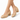 Pantofi Dama cu toc, Piele Naturală Bej M480007C - Cardori