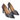 Pantofi stiletto EPICA piele întoarsă A1517 Grey