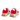 Sneakers Damă din Piele Naturală Betina Scarpe 7032 RED - Cardori