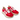 Sneakers Damă din Piele Naturală Betina Scarpe 7032 RED - Cardori