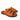 Saboti dama piele naturala x480008 orange - Cardori