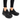 Pantofi Casual Damă F.G. 87838 Black, Talpă 4 cm