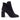 Botine damă elegante din piele naturală 2066-2 Black - Cardori