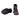 Ghete damă confortabile din piele Karisma 9GSA30001B Black - Cardori