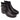 Ghete damă scurte din piele naturală 912 Black - Cardori