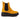 Ghete damă cu elastic, din piele naturală Bonita 3020 Yellow - Cardori