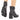 Botine damă cu toc gros Jose Simon Black - Cardori