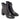 Botine damă cu toc gros Jose Simon Black - Cardori