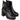 Botine damă din piele naturală Berta F037 Black - Cardori