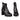 Botine damă din piele naturală Berta F037 Black - Cardori