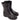 Cizme scurte damă casual îmblănite 2266 Black - Cardori