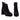 Botine damă cu toc înalt Jose Simon M03 Black Velur - Cardori