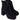 Botine damă cu toc înalt Jose Simon M03 Black Velur - Cardori